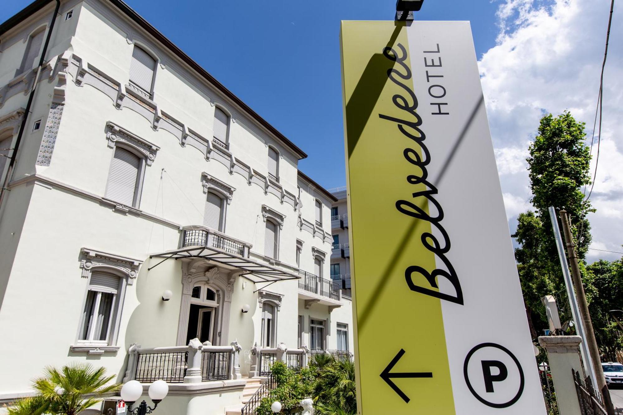 Hotel Belvedere Римини Екстериор снимка
